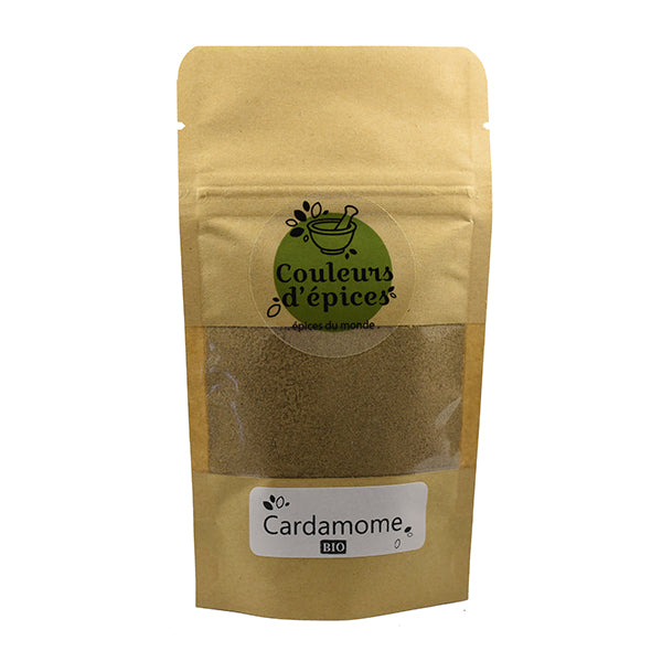 Cardamome verte bio - en capsules et moulue