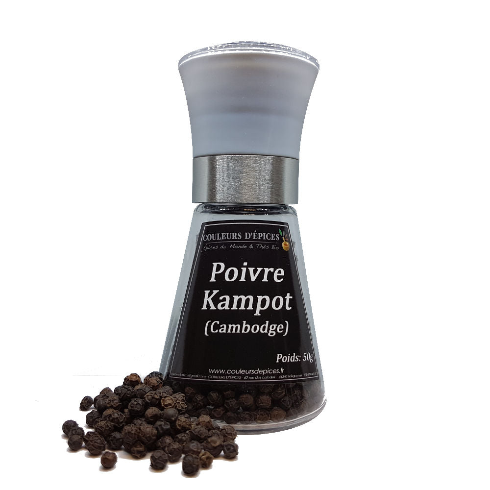 Poivre de Kampot rouge IGP bio